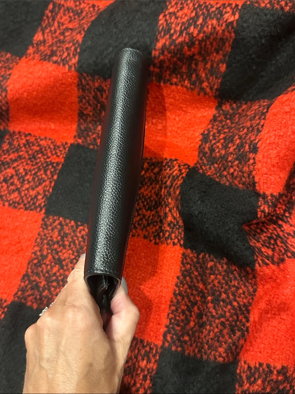 Balenciaga Black Pebbled Leather Crossbody - Picture 12 of 13